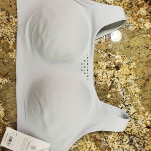 Athleta 38D Snowfall Blue sports bra